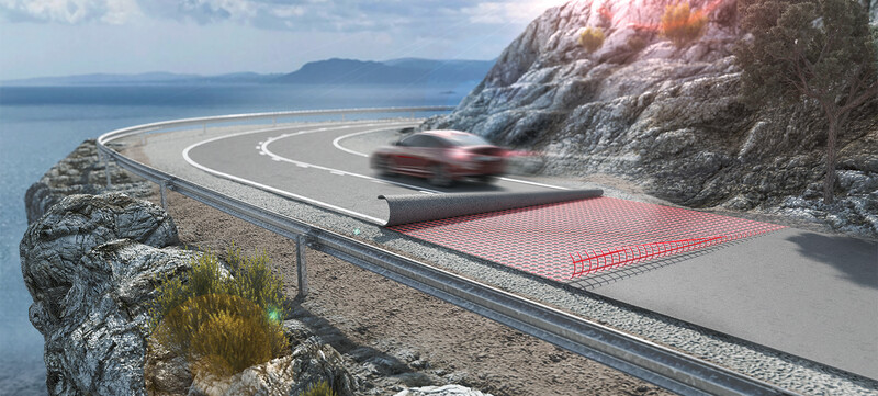 Asphalt grid