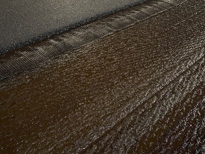 Installed wearing course